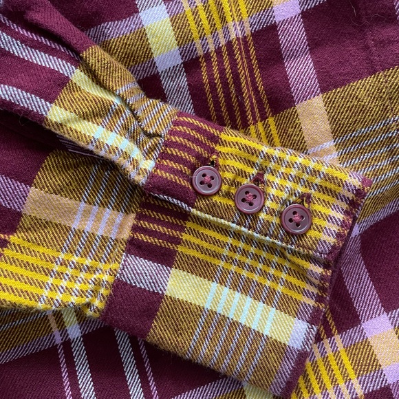 Monki Plaid/Check Shirt Dress- Size XS - Picture 10 of 10